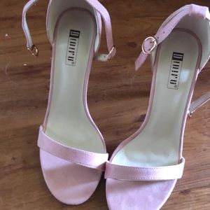 Pink heels